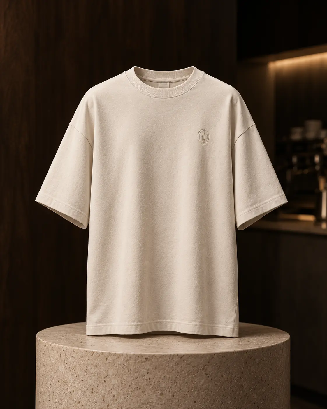Heavy Tee in Bone